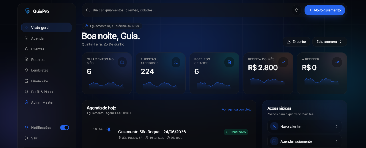 Demonstração do sistema